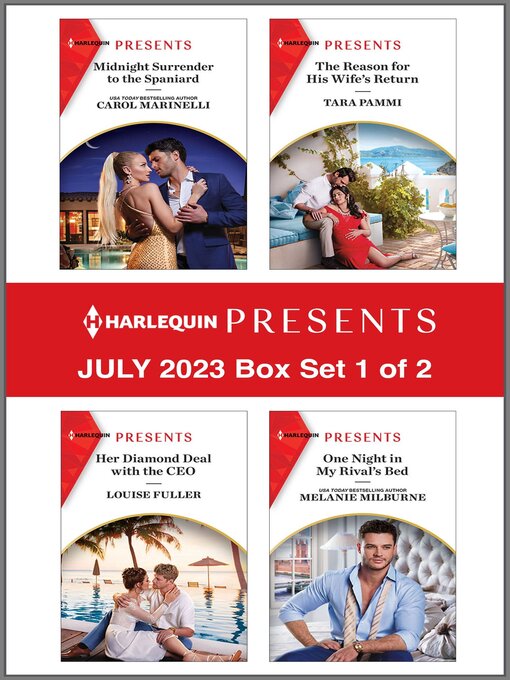 Title details for Harlequin Presents July 2023--Box Set 1 of 2 by Carol Marinelli - Available